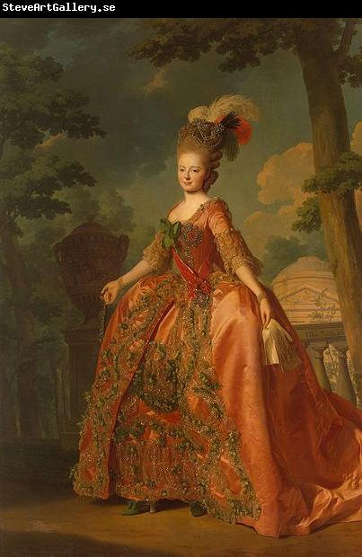 Alexandre Roslin Portrait of Grand Duchess Maria Fiodorovna